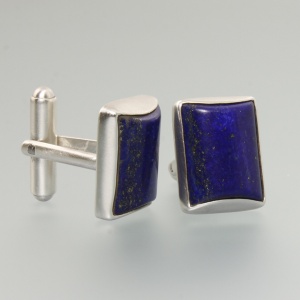 Spinki do mankietów z lapis lazuli (ID2042)